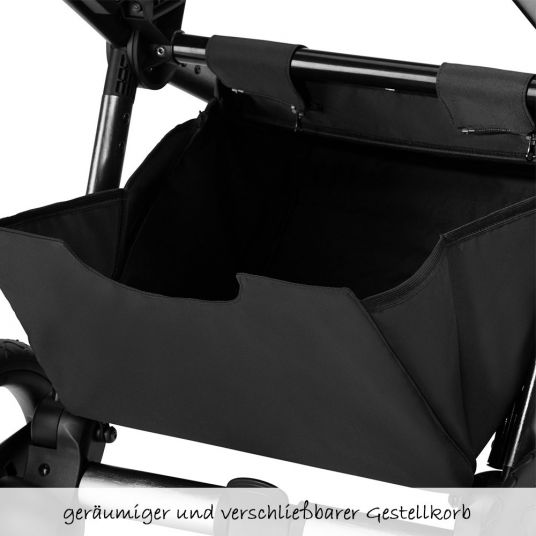 Knorr Baby Combi stroller LIFE+ SET incl. baby bath & sport seat- sand mocha