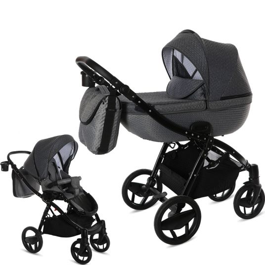 Knorr Baby Piquetto pushchair - silver-grey