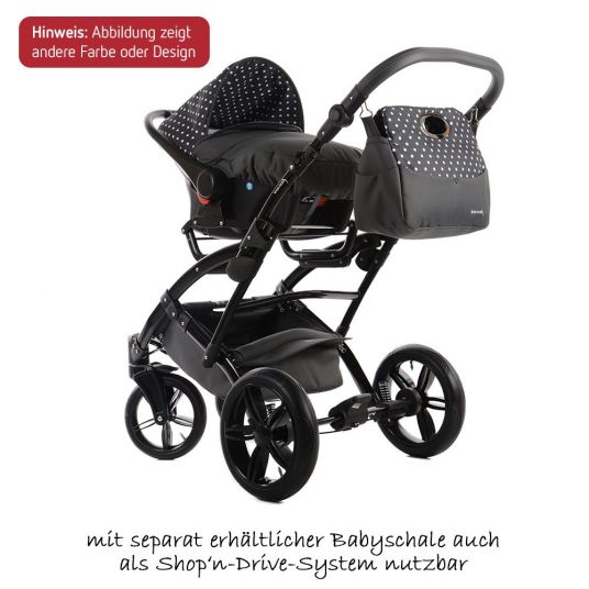 Knorr Baby Passeggino Voletto Happy Colour Combi con navicella e seggiolino sportivo - Beige Brown