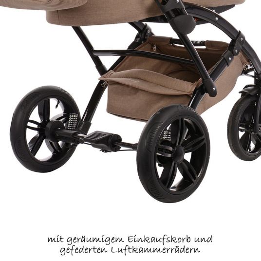 Knorr Baby Kombi-Kinderwagen Voletto Happy Colour - Sand Beige