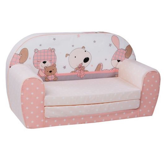 Knorr Baby Mini-divano - Sala giochi - Rosa