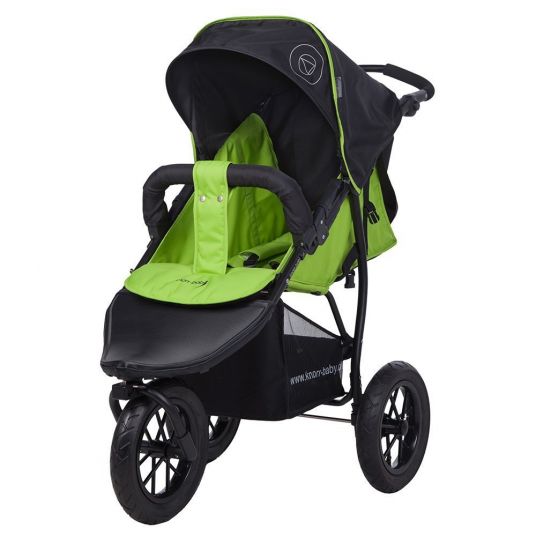 Knorr Baby Sportwagen Joggy S mit Schlummerverdeck - Happy Color - Grün