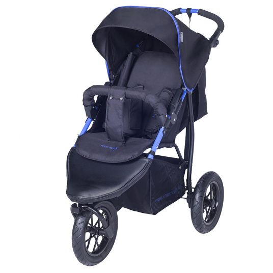 Knorr Baby Sports Car Joggy S with Snooze Top - Black Blue