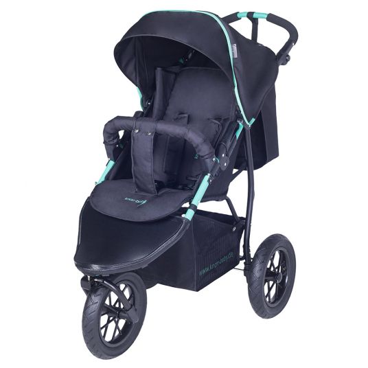 Knorr Baby Sports Car Joggy S with Snooze Top - Black Green