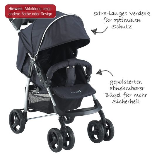 Knorr Baby Sportwagen V-Easy Fold Happy Colour - Blau