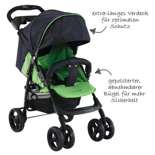 Knorr Baby Sports Car V-Easy Fold Happy Colour - Green