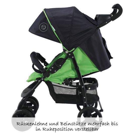 Knorr Baby Sportwagen V-Easy Fold Happy Colour - Grün