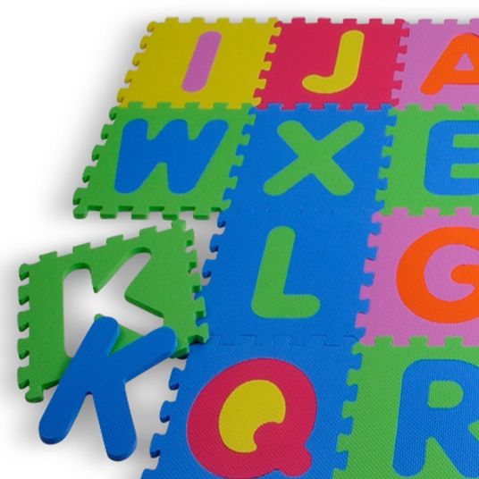 Knorrtoys 26-tlg. Puzzlematte Alphabet - Bunt