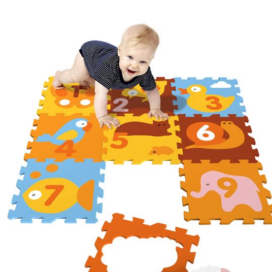 Knorrtoys 9-tlg. Puzzlematte Tiere
