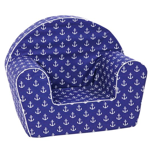 Knorrtoys Kinder-Sessel - Maritim - Blau Weiß