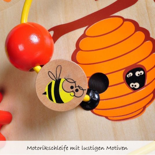Knorrtoys Lauflernwagen Play Pram - Honigbär