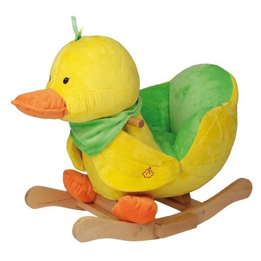 Knorrtoys Rocking animal duck with sound