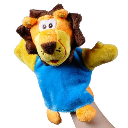 Knorrtoys Rocking animal lion Baba with hand puppet