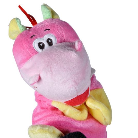 Knorrtoys Rocking animal hippo Doris with hand puppet