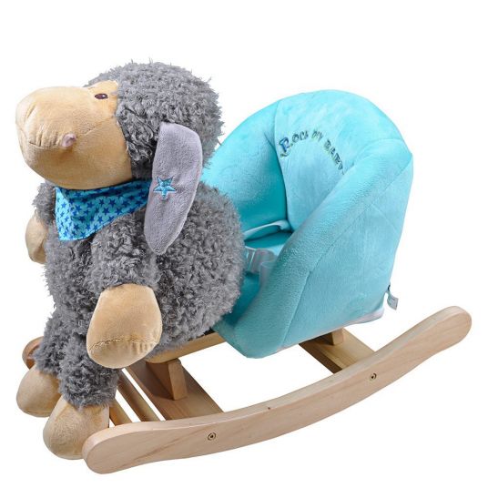 Knorrtoys Rocking animal sheep Elli with removable cuddly toy
