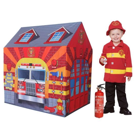 Knorrtoys Spielhaus Feuerwehr
