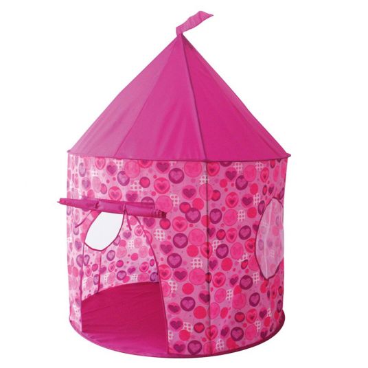 Knorrtoys Play tent Hearts and Butterfly
