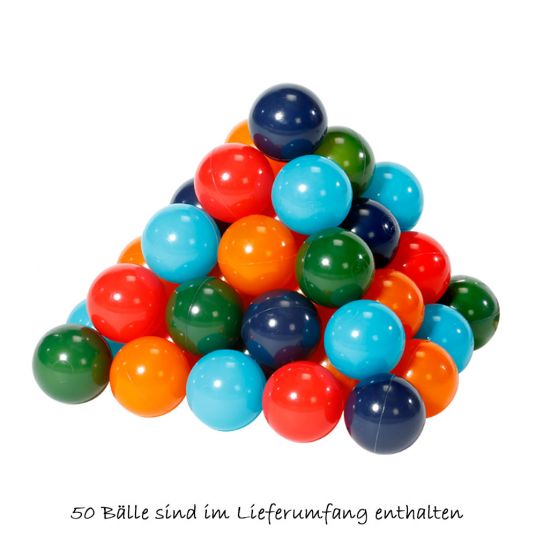 Knorrtoys Tenda da gioco pop-up con piscina di palline + 50 palline - Lief Boys