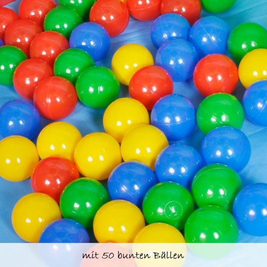 Knorrtoys Tenda da gioco Pop-Up Bellox + 50 palline