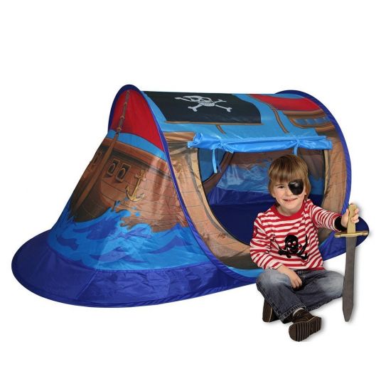 Knorrtoys Play tent pop up pirate boat