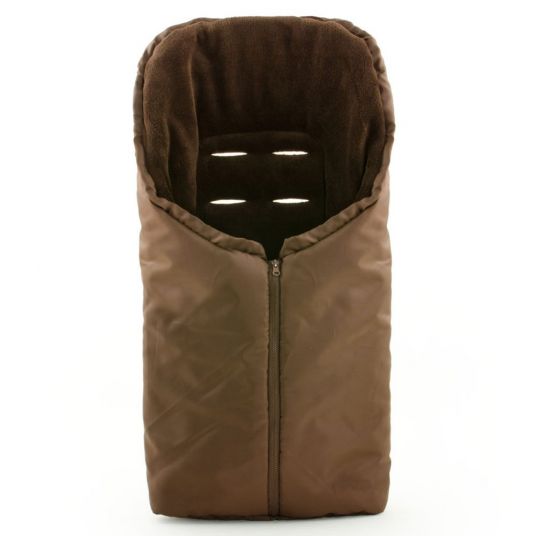 KP Family Footmuff Classic for baby car seat - Brown