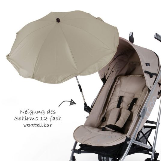 KP Family Sonnenschirm für Kinderwagen - Beige