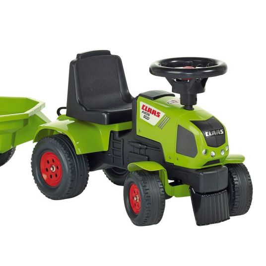 KP Family Toys Rutscher Claas Traktor mit Anhänger