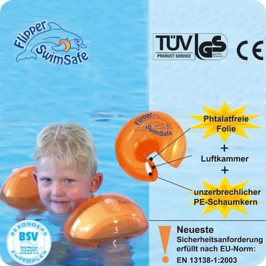 KP Family Toys Ali d'acqua Flipper SwimSafe