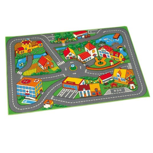 KP Family Toys Tappeto gioco Quiet Town 95 x 133 cm