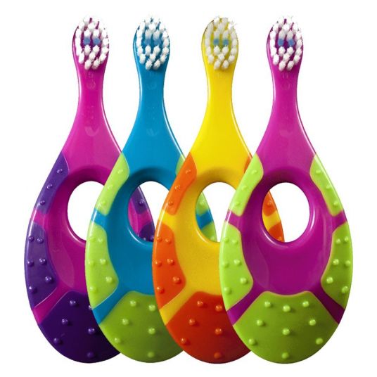 KP Family Toothbrush & Teething Ring 2 in 1 First Step - various designs