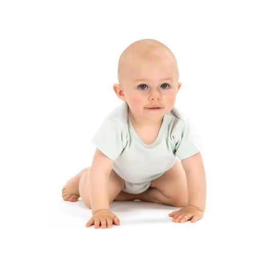 LaLoona Baby Body Kurzarm OEKO-TEX® 3er Pack - Grün - Gr. 98