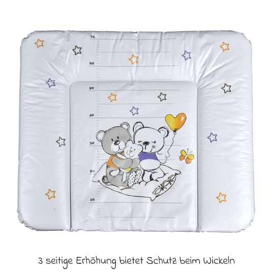 LaLoona Foil changing mat 72 x 85 cm - Bärle - White