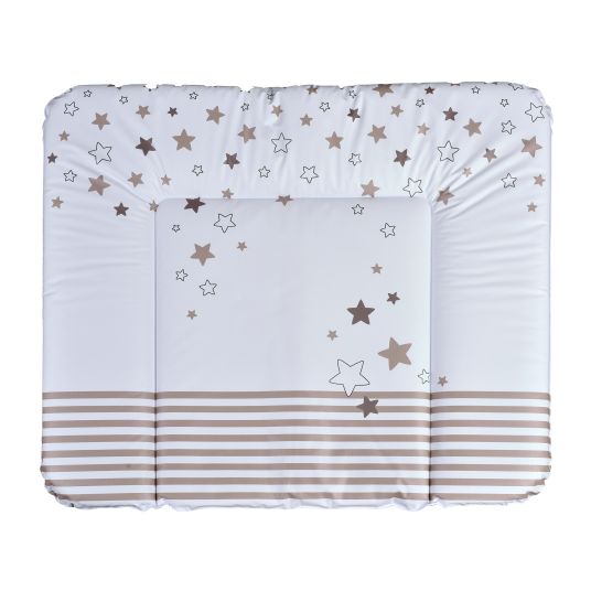 LaLoona Foil changing mat 72 x 85 cm - favorite person - white