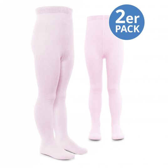 LaLoona Tights 2 pack - Pink - Size 50/56