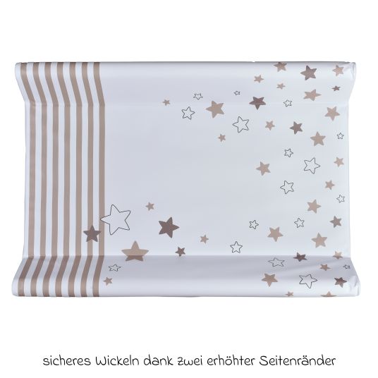 LaLoona Fasciatoio a 2 sponde 50 x 70 cm - Lieblingsmensch - Bianco