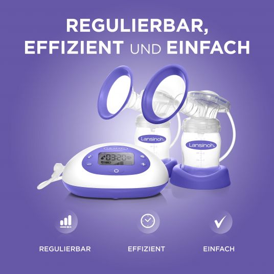 Lansinoh Electric double breast pump 2in1