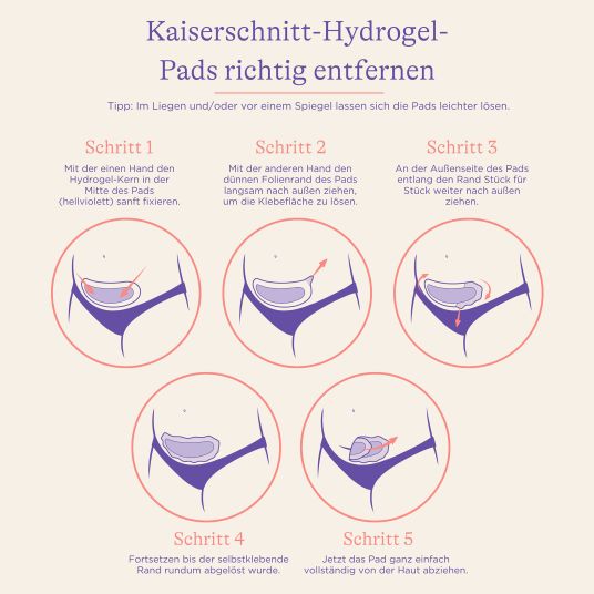 Lansinoh Kaiserschnitt-Hydrogel-Pads 2er Pack