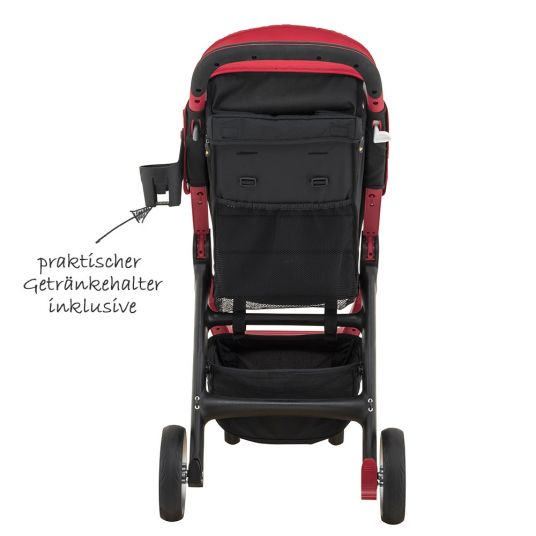 Larktale Buggy Chit Chat - Barossa Red