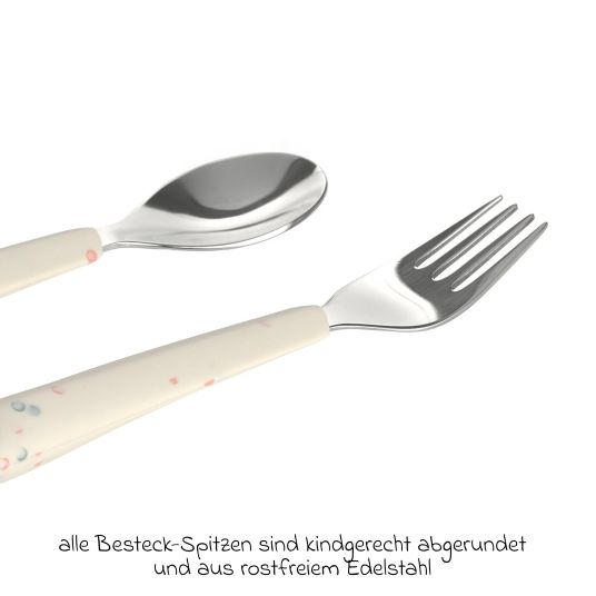 Lässig 2-piece cutlery set Cutlery - Nature