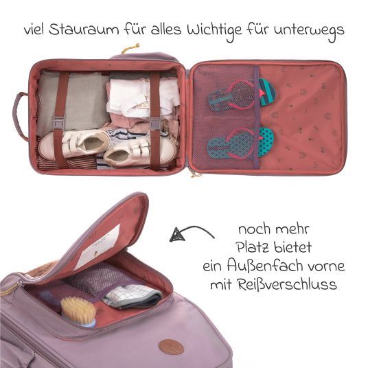 Lässig 2-tlg.Reise-Set - inkl. Trolley + Washbag - Adventure Dragonfly