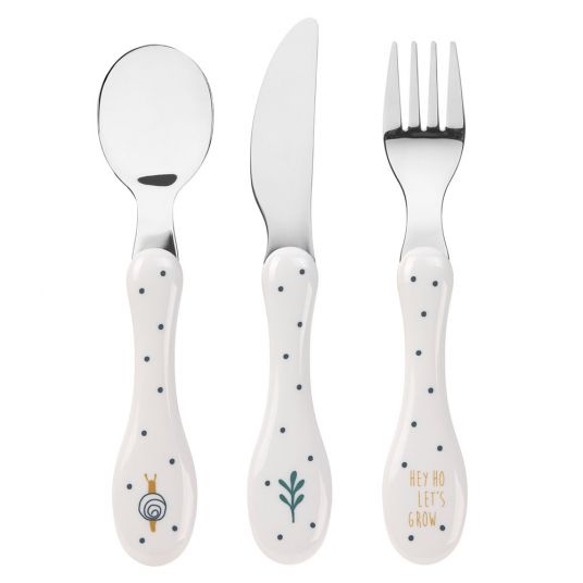 Lässig 3-piece cutlery set - Garden Explorer