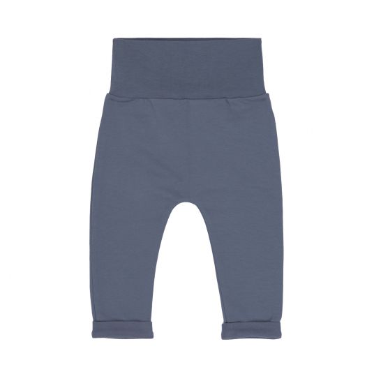 Lässig 6-piece organic cotton first set - wrap body + pants + cap + socks - Triangle Blue - Gr. 50/56