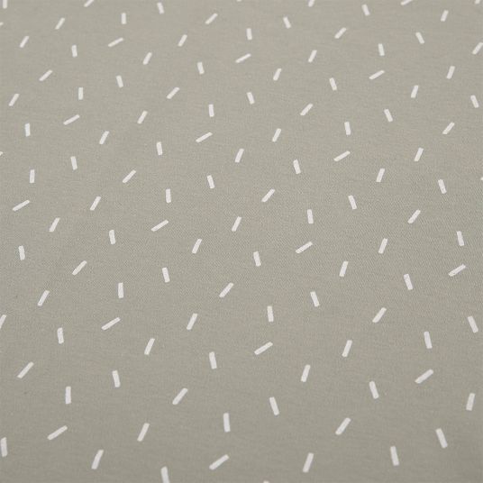 Lässig Babydecke Interlock Blanket 80 x 80 cm - Speckles Olive