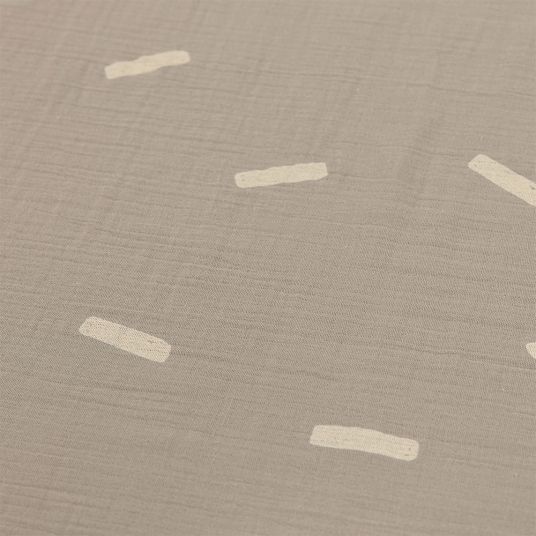Lässig Babydecke Muselin Blanket GOTS 75 x 100 cm - Speckles Olive