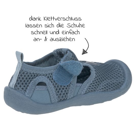 Lässig Bade-Schuh LSF Beach Sandals - Blue - Gr. 19