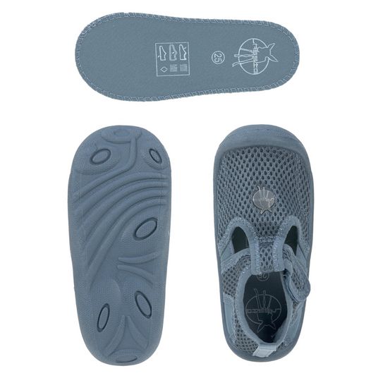 Lässig Bade-Schuh LSF Beach Sandals - Blue - Gr. 19