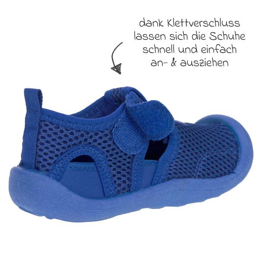 Lässig Bade-Schuh LSF Beach Sandals - Blue - Gr. 23