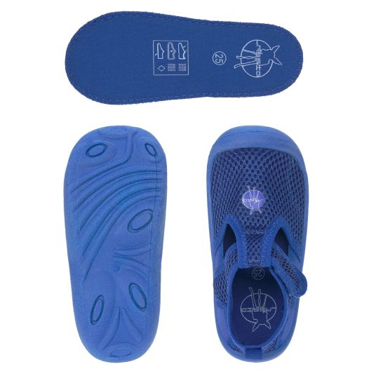 Lässig Bade-Schuh LSF Beach Sandals - Blue - Gr. 23