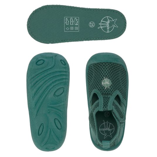 Lässig Bade-Schuh LSF Beach Sandals - Green - Gr. 20