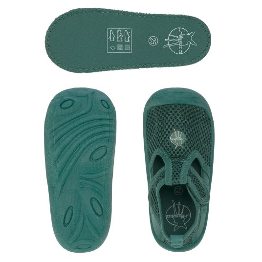 Lässig Bade-Schuh LSF Beach Sandals - Green - Gr. 24